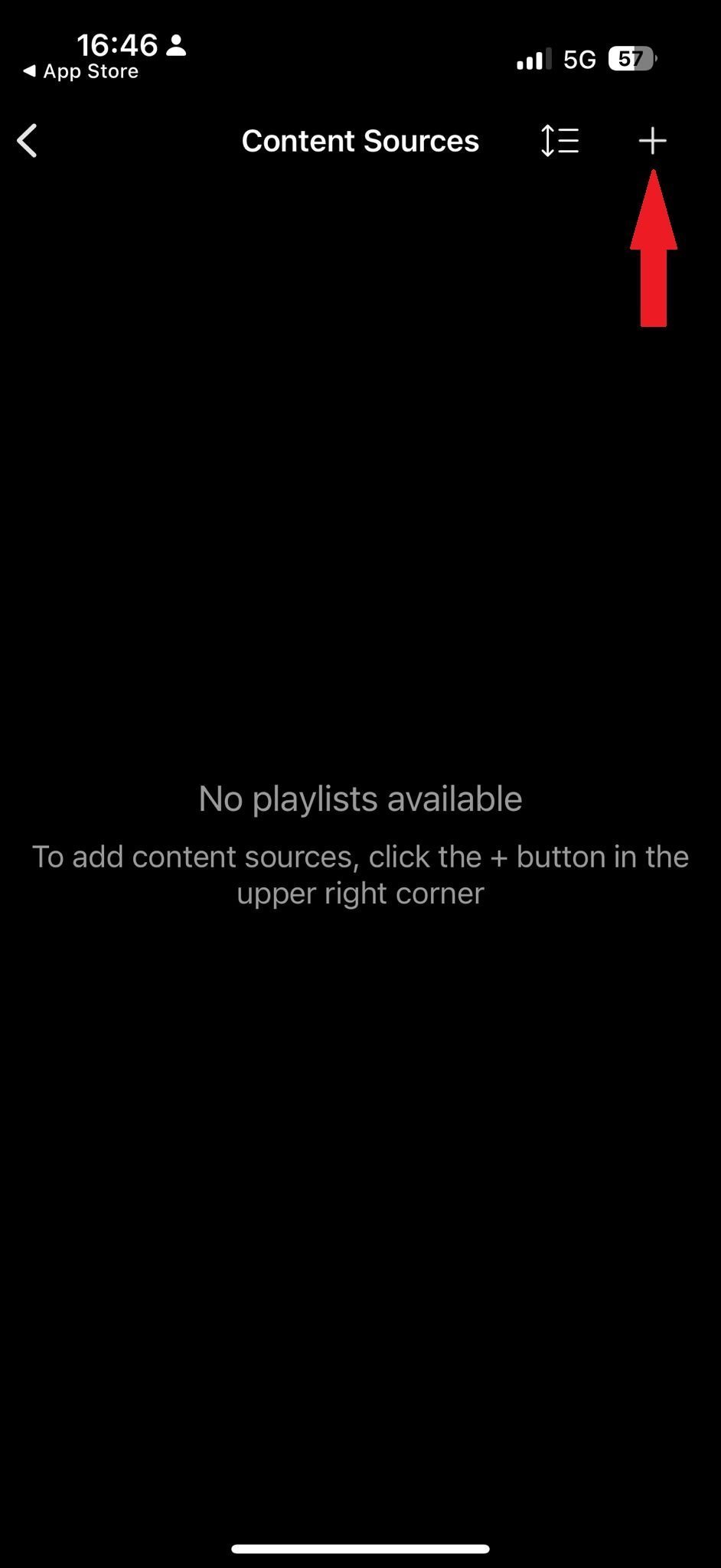 Add IPTV Playlist Button